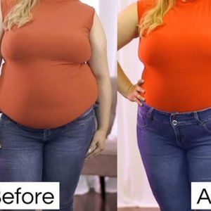 CON O SIN FAJA, ANTES DESPUES